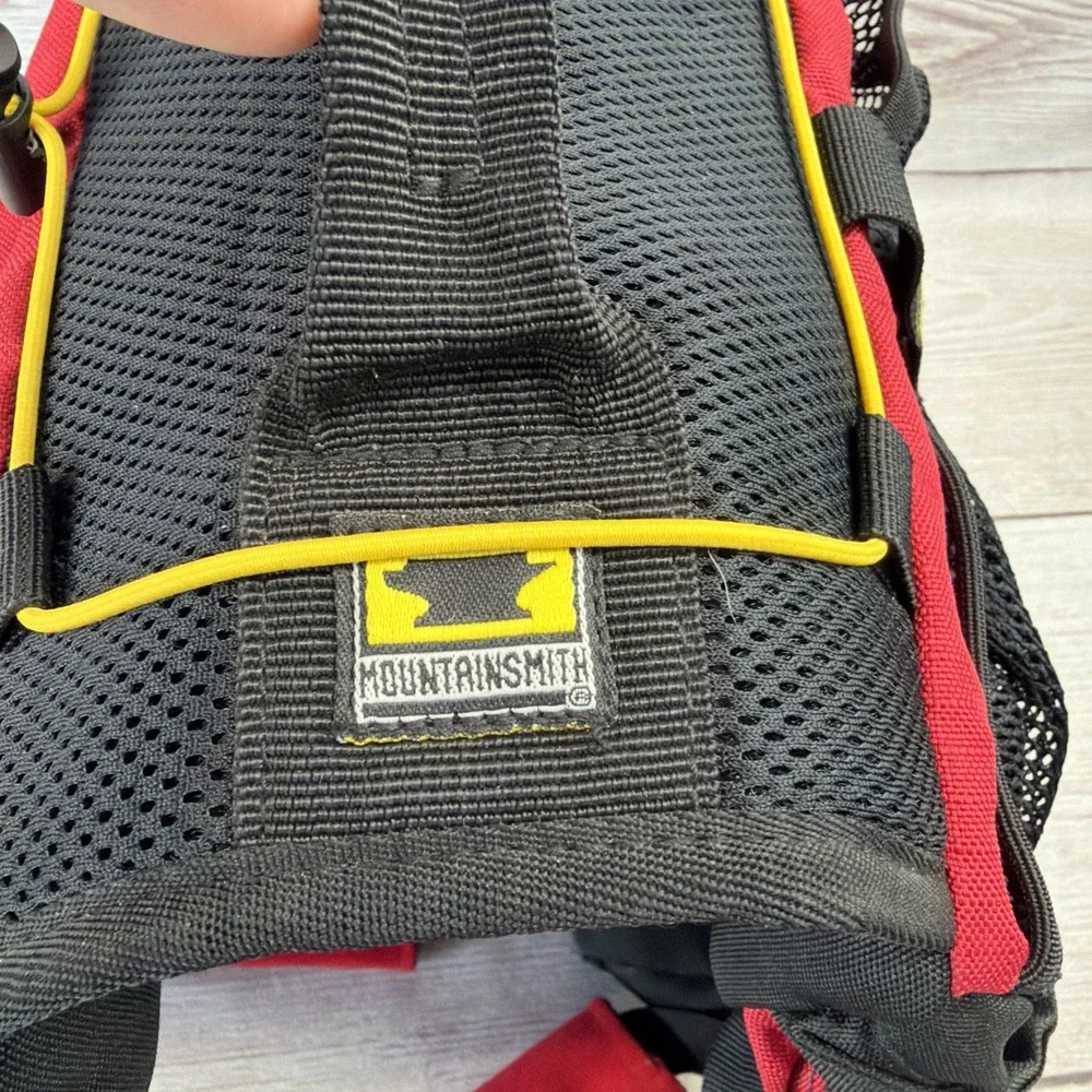Mountainsmith K9 Dog Pack 2 Medium Red Nylon Very Good Minimal Use